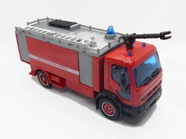 Miniature Burago Renault premium pompier 1/50 chez 1001hobbies (Réf.32002)