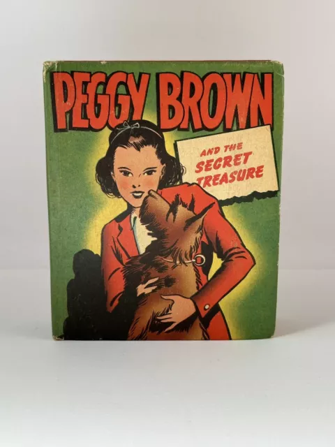 Peggy Brown Secret Treasure Vf #1423 Appears Unread Big Little Book Whitman