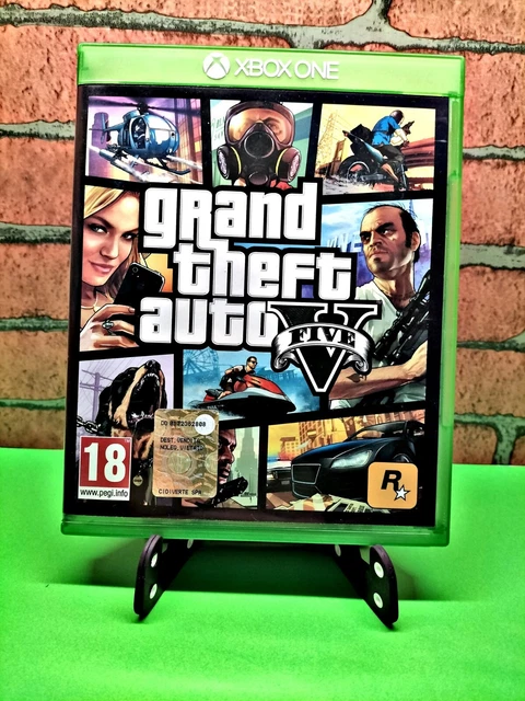 ⭐Gta 5 Grand Theft Auto V 🇮🇹Xbox One - Completo Con Mappa Come Nuovo