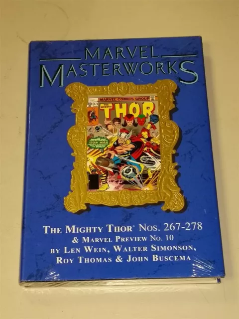 Marvel Masterworks Vol 267 Thor Mighty #267-278 Marvel Preview #10 Wein Buscema