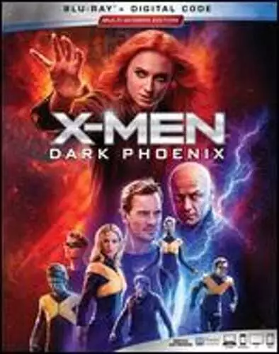 X-Men: Dark Phoenix [Includes Digital Copy] [Blu-ray] by Simon Kinberg: Used