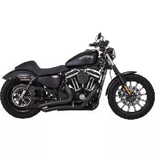 Vance & Hines PCX Big Radius 2-into-2 Full Exhaust System Black 46367