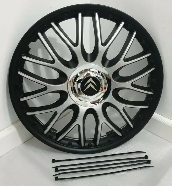 1X 14 J TEC ORDEN Wheel Trim Hub Cap Cover CITRO N Badge 14 inch
