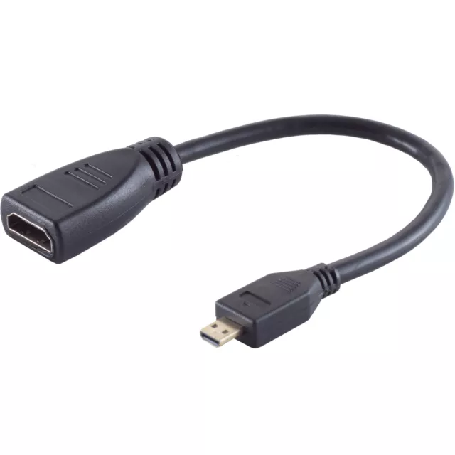 Micro HDMI Adapter 4K HDMI Buchse zu micro HDMI Stecker