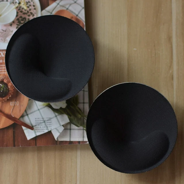 Accesorios redondos desmontables suaves pecho almohadillas sujetadoras pecho push-up pecho