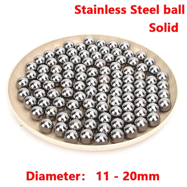 304 Stainless Steel Ball Dia 11mm-20mm High Precision Bearing Balls Smooth Ball