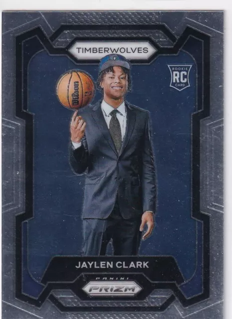 Panini Prizm 2023-24 Prizm Basketball NBA Numéro 166 Jaylen Clark Rookie