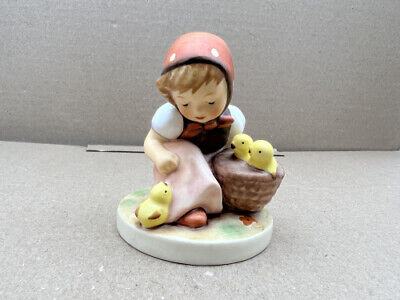 1 Choix Top État Hummel M.I.Hummel Figurine 57 2/0 Kükenmütterchen 9 Cm 
