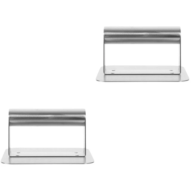2x Grill Bacon Press Meat Press meat pressers Food Press for Cooking Hotel