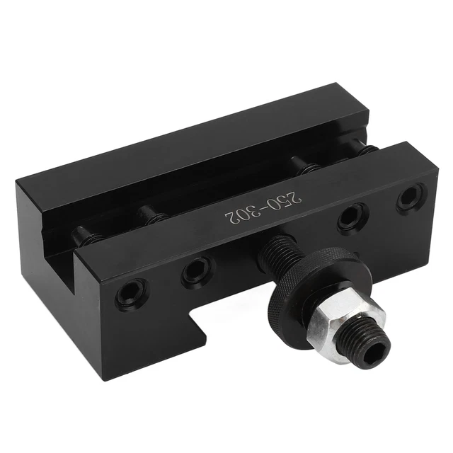 Tool Holder Turning Facing Adjustable Tool Post Holder For 13‑18in Turning Lathe