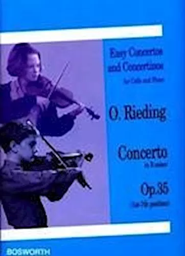 Oskar Rieding: Concerto in B Minor Op.35 (Cello and Piano), Oskar Rieding