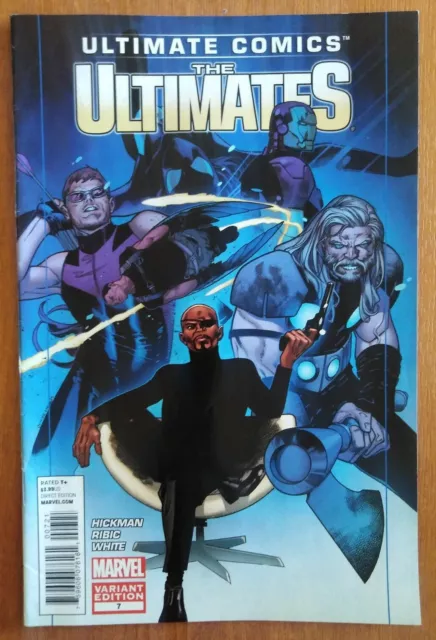 Ultimate Comics The Ultimates #7 - Marvel Comics 1st Print Variant Cover