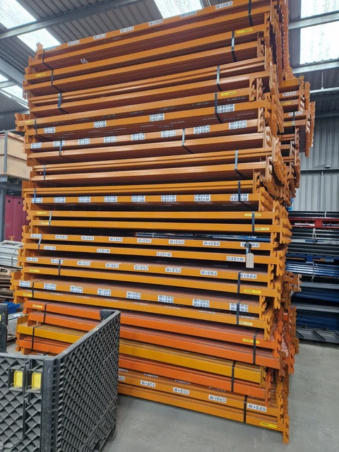 APEX PALLET RACKING Beams 2625mm Stepped for Shelving, not pallets £7. ...
