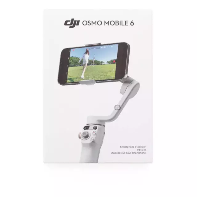 DJI Osmo Mobile 6 Smartphone Stabilizer Platinum Gris