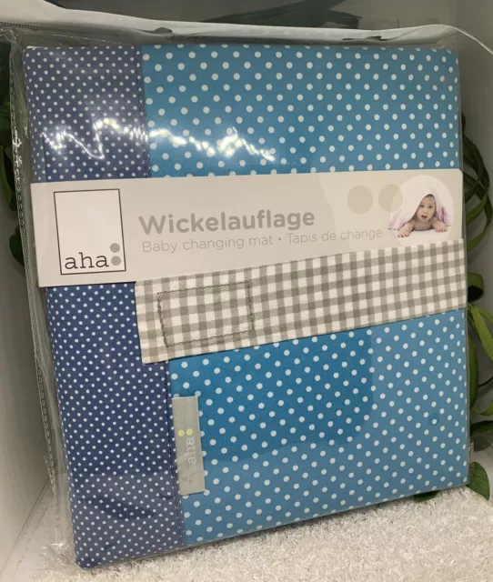 Baby Wickelauflage Neugeborene Blau Geschenk Erstausstattung *neu* 💙