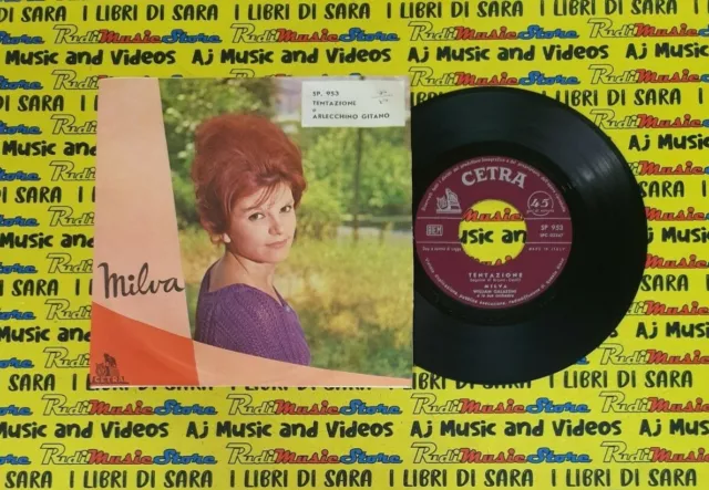 LP 45 7" MILVA Tentazione Arlecchino gitano 1960 italy CETRA 953 no cd mc dvd*