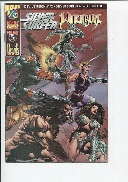 Silver Surfer Witchblade 1/2 Nm-Mt Devil's Reign 1997