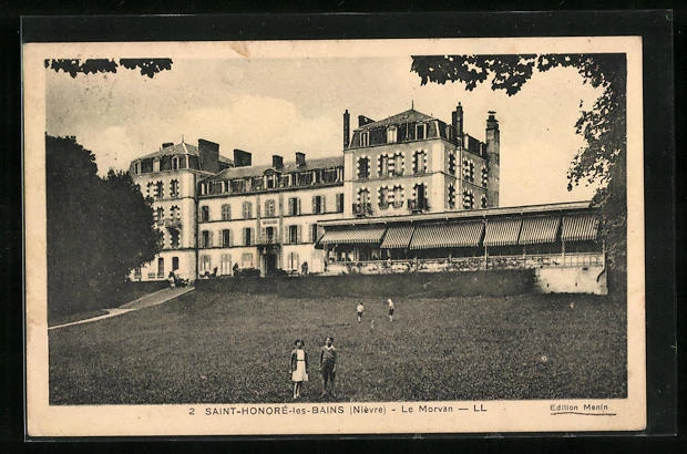 CPA Saint-Honore-les-Bains, le Morvan 1941