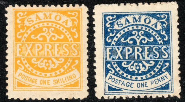 Samoa 1877 Teil Set Verkauft Wie Nachdrucke Halterung Postfrisch