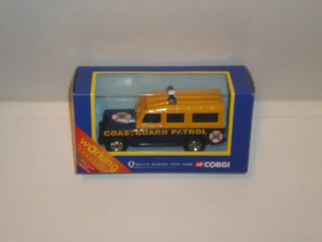 Vintage CORGI LAND ROVER LWB ' COASTGUARD '  TY82701 - BNIB - VHTF