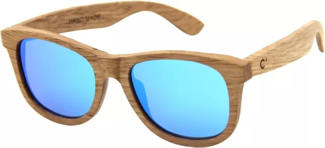 Men Women Wood Sunglasses Wooden Frame Glasses New