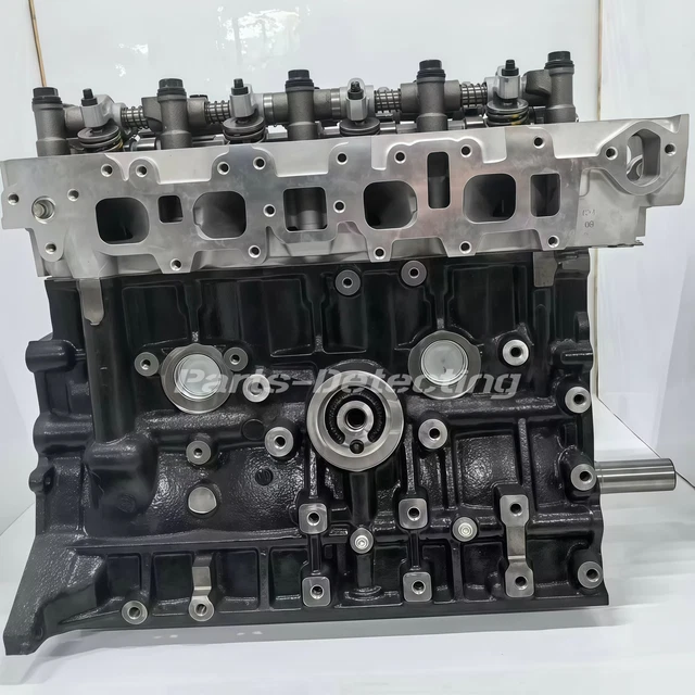 22R 22RE 2.4L Long Block Engine Assembly For Toyota Trucks and 4Runner ...