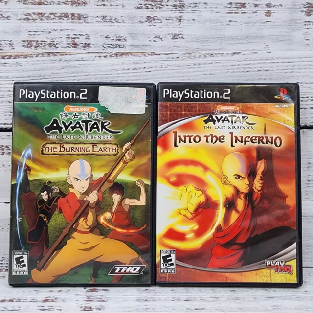 Avatar: The Last Airbender -- Into the Inferno (Sony PlayStation 2, 2008)  New! 752919461402