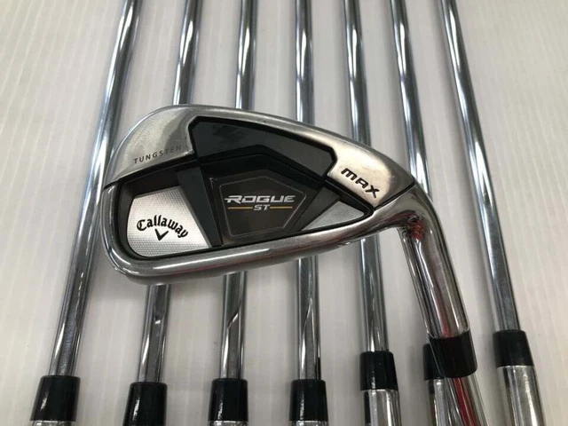 Ensemble de fers à repasser Callaway Rogue ST Max pour femmes 7-Pw, Aw Ensemble de fers à repasser Callaway Rogue ST Max pour femmes 7-Pw, Aw