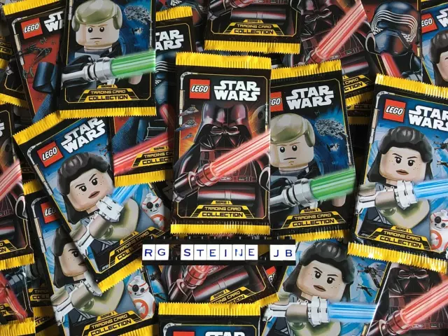 LEGO® Star Wars carte collezionabili serie 1 gioco 20 booster vader Yoda Grogu NUOVO