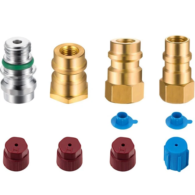 Ac Pro R14 A/C PRO R 12 to R 134A Retrofit Parts Kit Conversion from Low and High ...