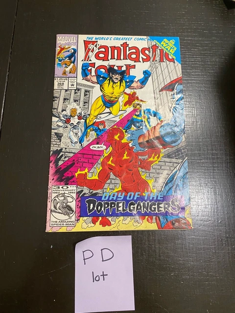 Fantastic Four 1992 #368 Marvel Comic Infinity War Crossover VF+