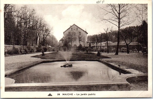 25 MAICHE - le jardin public.
