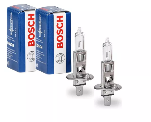 2x BOSCH Pure Light H1 12V 55W Halogen Auto Lampe Original 1987302011 WOW!!!