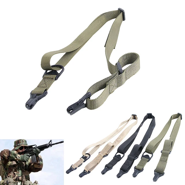 Quick Detach QD 1 2 Point Mission 1.2" Rifle Sling Nylon Shoulder Strap Rope B u