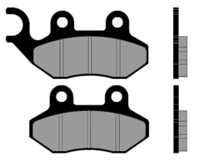 Brake Pads Sintered BRENTA 4099 Front Rear Sym RED DEVIL 50