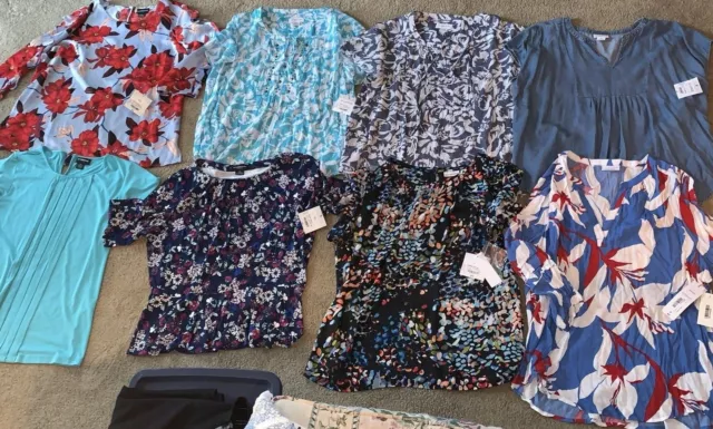 BRAND NEW Liz Claiborne Blouses, Tops, Short, 3/4, long sleeve Size XL NWT