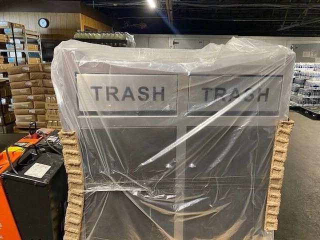 Custom Commercial Indoor Restaurant Trash Receptacle