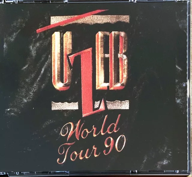 FRENCH BOX SET 2xCD ALBUM UZEB WORLD TOUR 90 RARE COLLECTOR COFFRET COMME NEUF