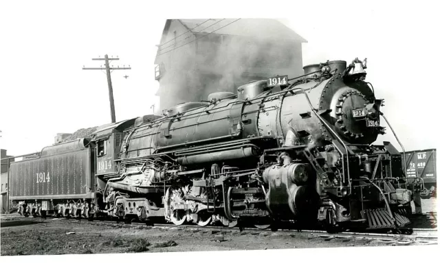 LL905 RP 1936/80s MOPAC MISSOURI PACIFIC RAILROAD ENGINE #1914