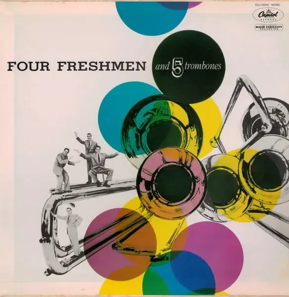 LP The Four Freshmen Four Freshmen And 5 Trombones JAPAN Capitol Records