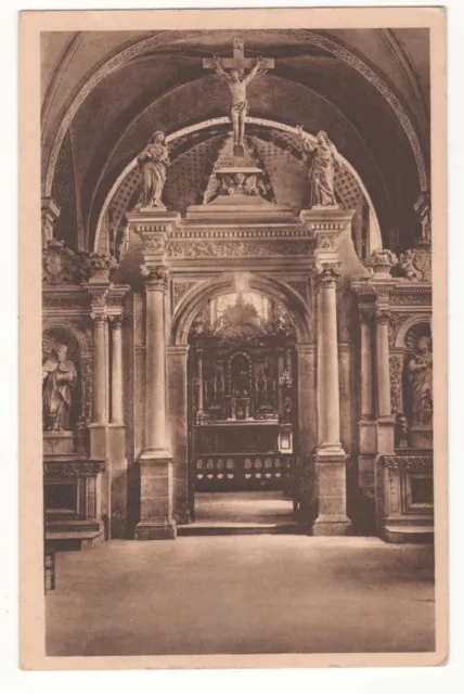 Cpa 55 - Benoite-Vaux : Intérieur De L'église - Le Jubé (Meuse) Écrite