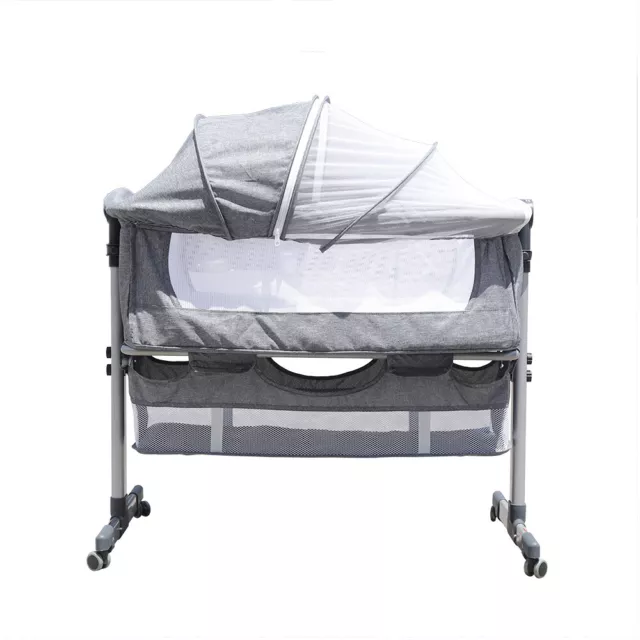 Portable Nursery Infant Bed Baby Bassinet Sleeper Bedside Crib Sleep Cradle Bed