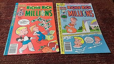 Richie Rich Millions  97, 99 Bronze Age Harvey Comics estate sale