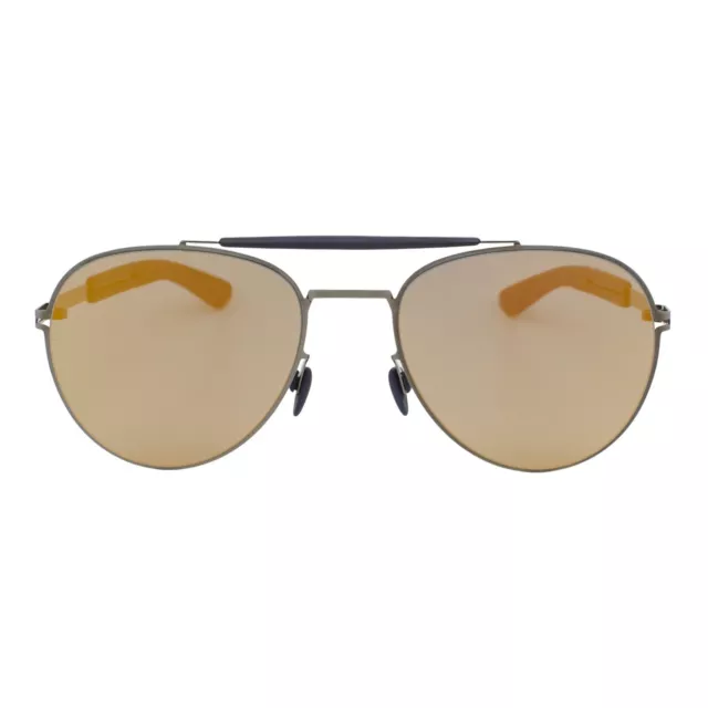 Mykita Mylon Hybird Sloe Col 246 Gray Blue Men's Mirror Sunglasses 55-18-140 3