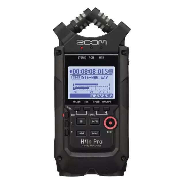 Zoom H4n Pro All Black Handy Recorder