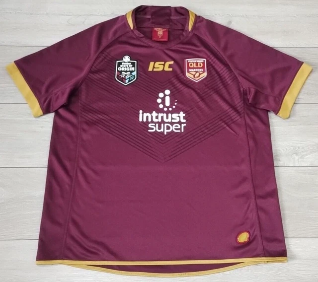 NRL QUEENSLAND MAROONS RUGBY LEAGUE SHIRT CANTERBURY SIZE M