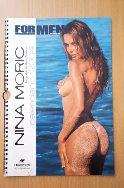 Calendario NINA MORIC • For Men 2004 • Foto by Marco Glaviano