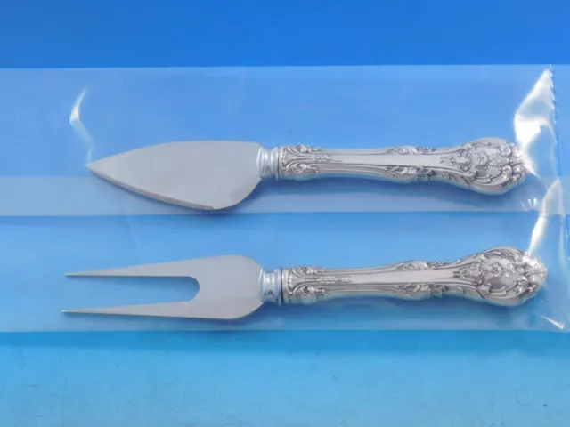 King Edward by Gorham Sterling Silver Hard Cheese Serving Set 2-Piece Custom