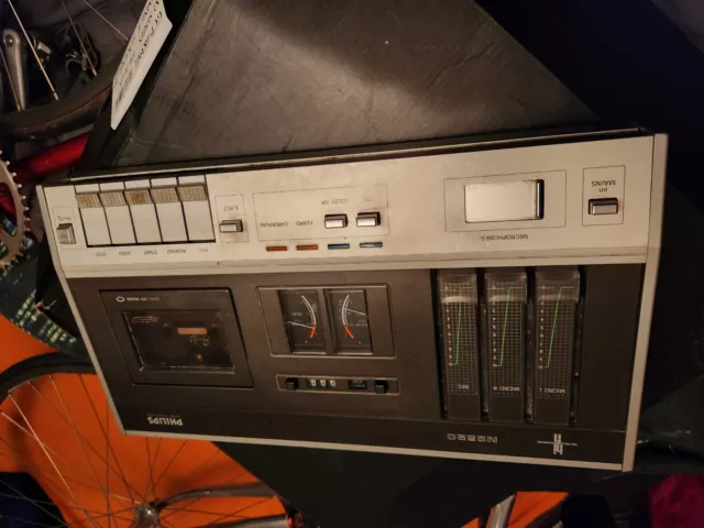 Vintage Lecteur Cassette Philips N2520 /00