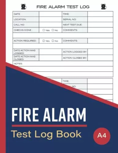 Fire Alarm Test Log Book